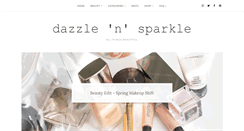 Desktop Screenshot of dazzlensparkle.com