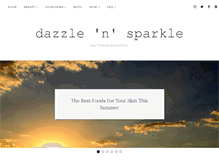 Tablet Screenshot of dazzlensparkle.com
